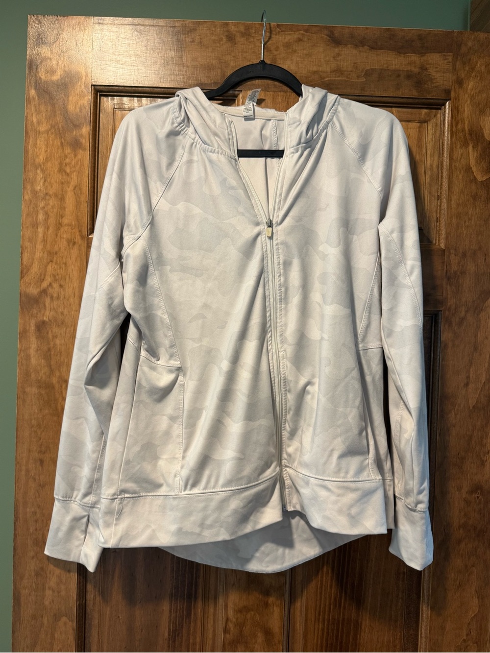 RBX Women's Light Gray Zip Hoodie Jacket